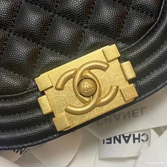 First Bag Ru SMALL BOY BAG MESSENGER CHANEL  0509